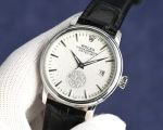 Rolex Datejust WG Case White Face 8215 Movement 40mm 316L Steel 48h Watch